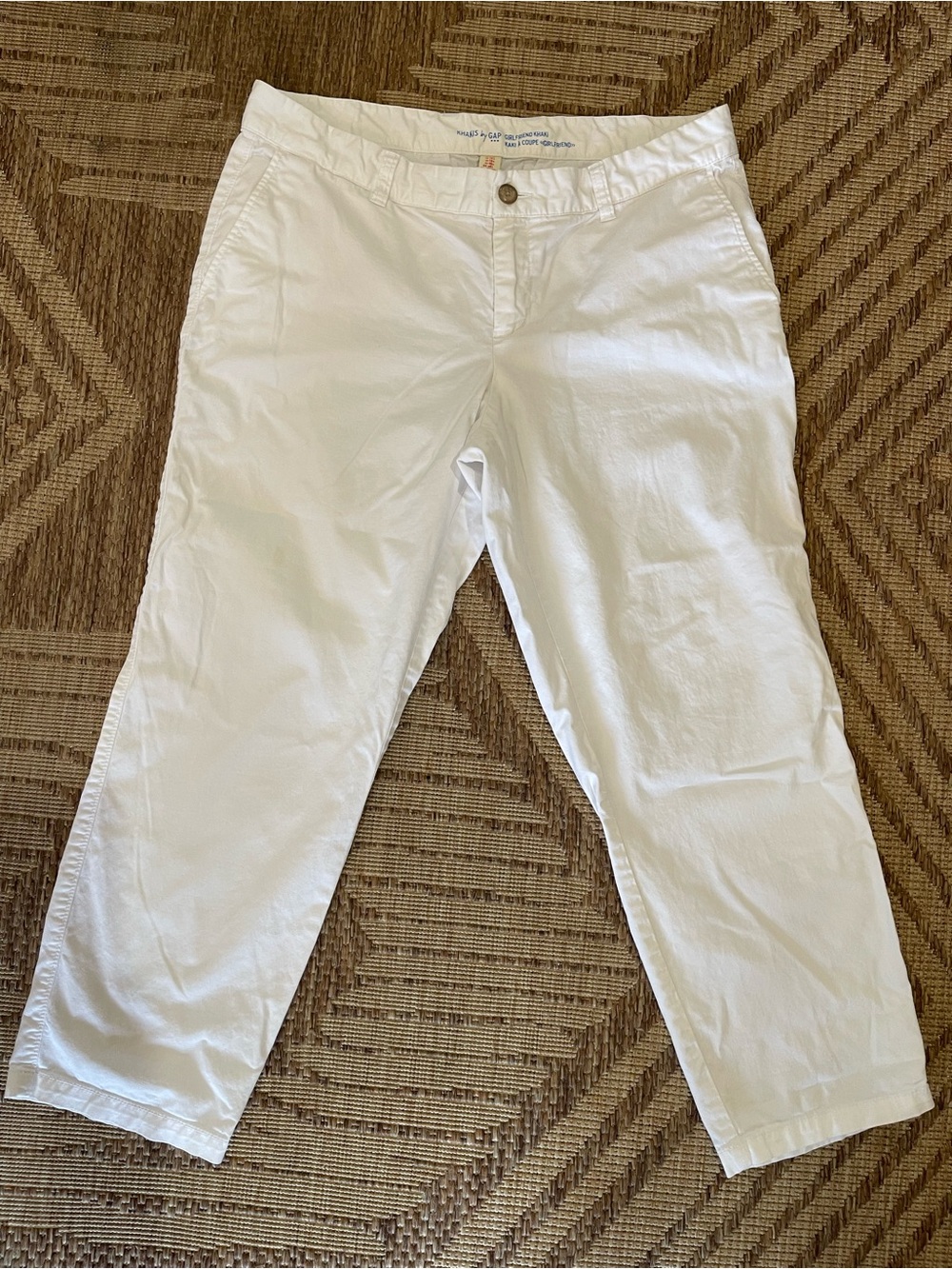 GAP White Women's Chino Pants